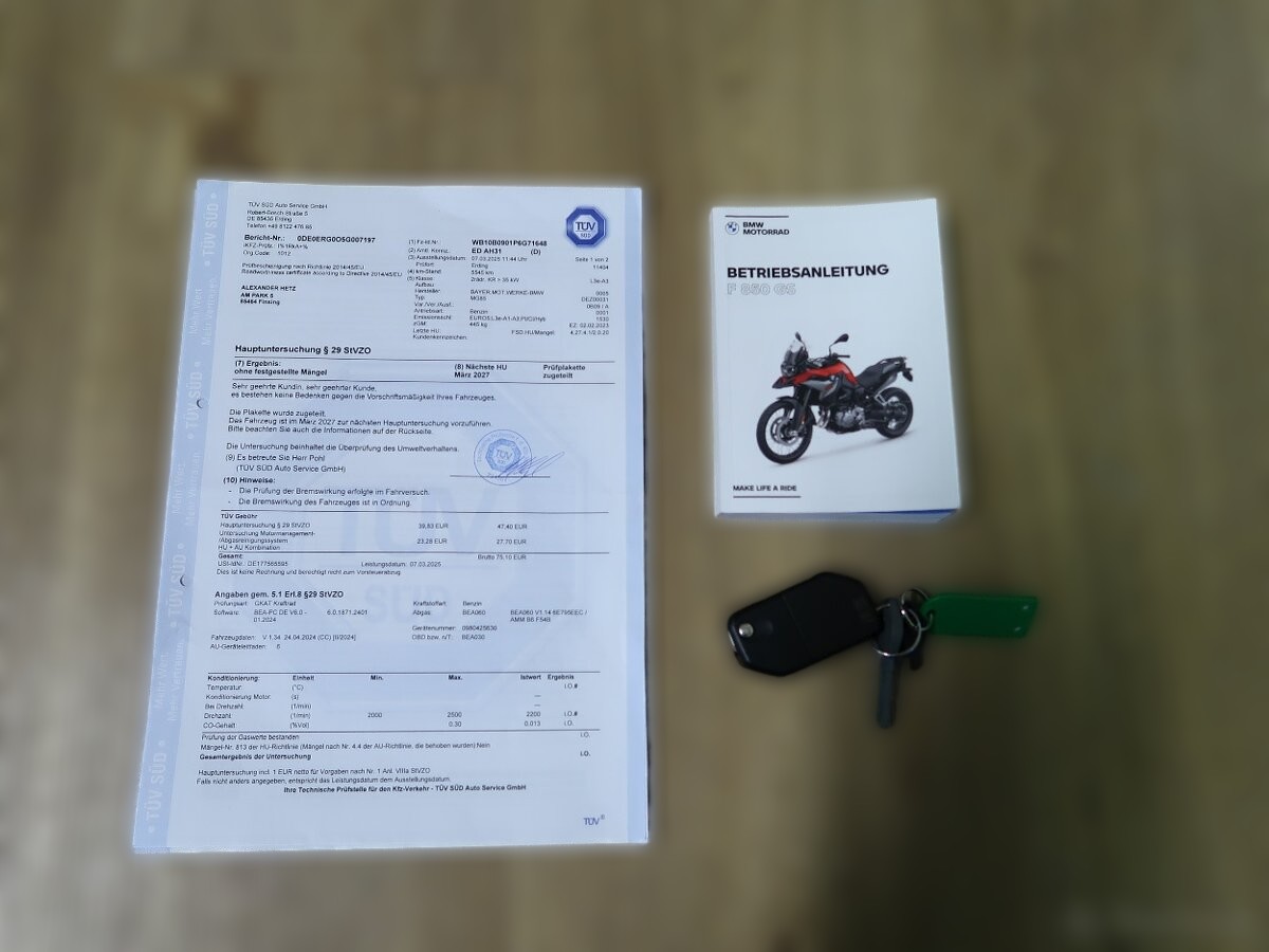 2023 BMW F 850 GS - 10 100 km - Náhled 2